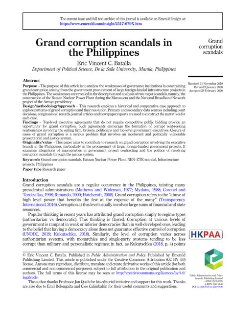 philippines scandal list|List of political scandals in the Philippines .